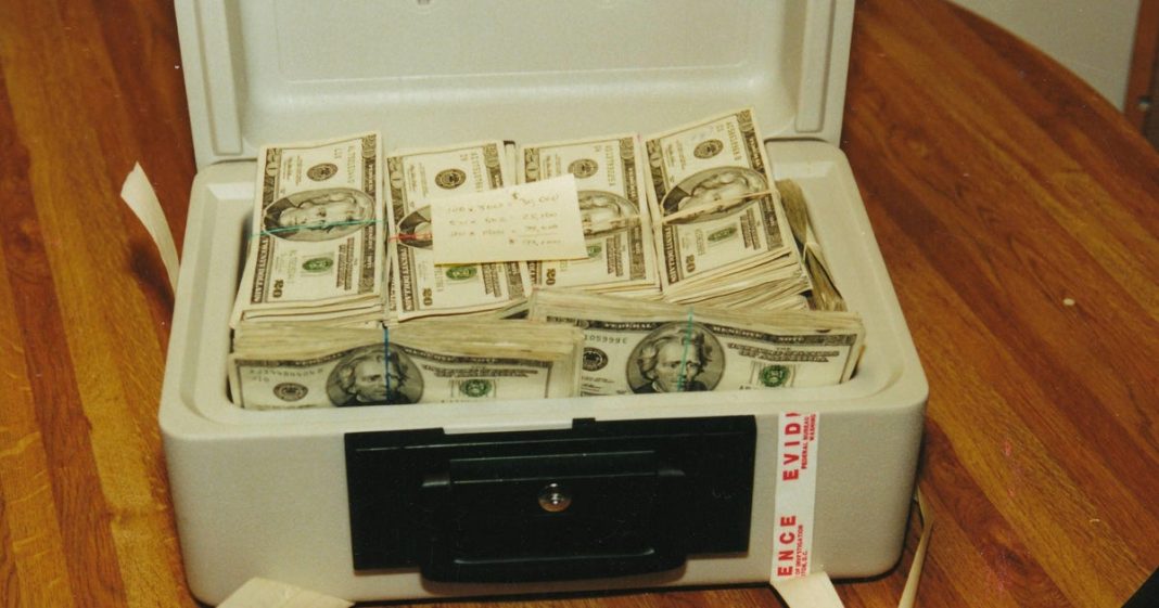 A mother was forced to rob a bank to save her daughter's life after they were kidnapped and threatened with dynamite