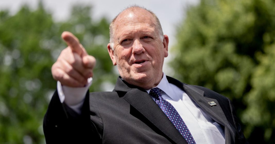 Border czar Tom Homan's security detail costs around $1 million a month