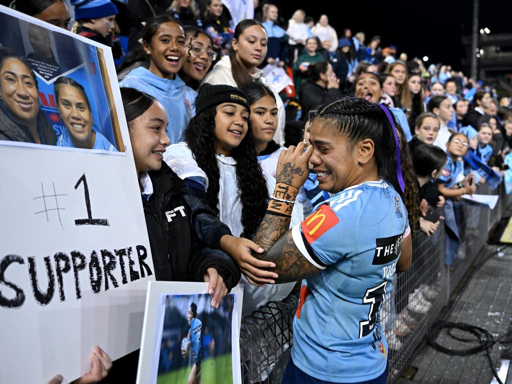 ‘A huge inspiration’: Brave NSW forward plays days after tragically losing her sister
