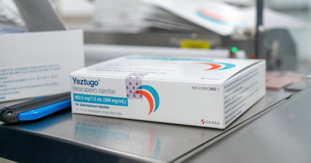 HIV prevention drug lenacapavir approved by FDA as twice-yearly injection