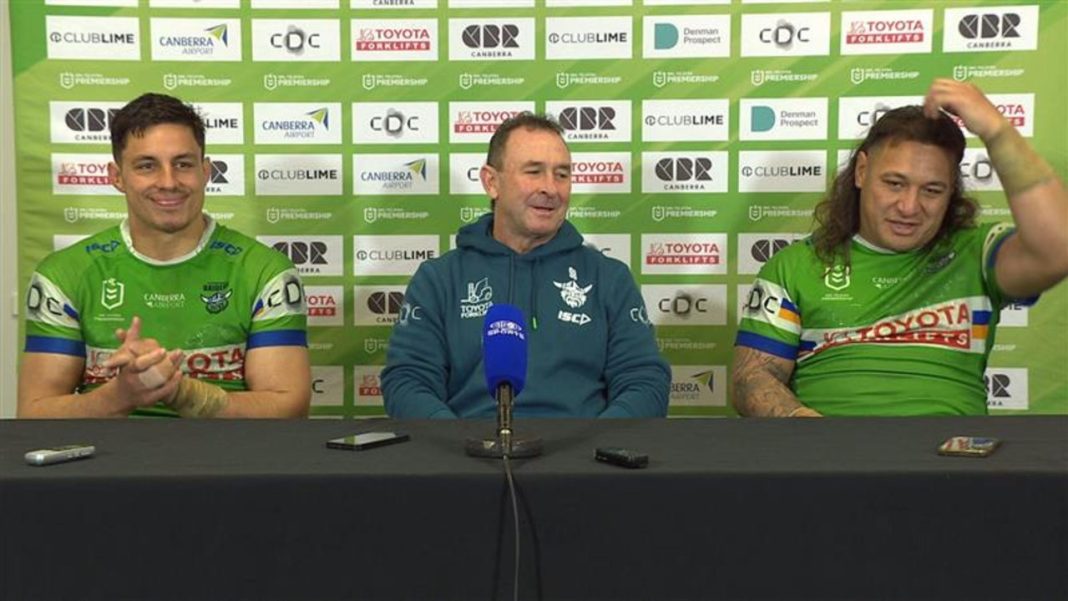 Papa’s hilarious press conference announcement in touching Ricky gesture