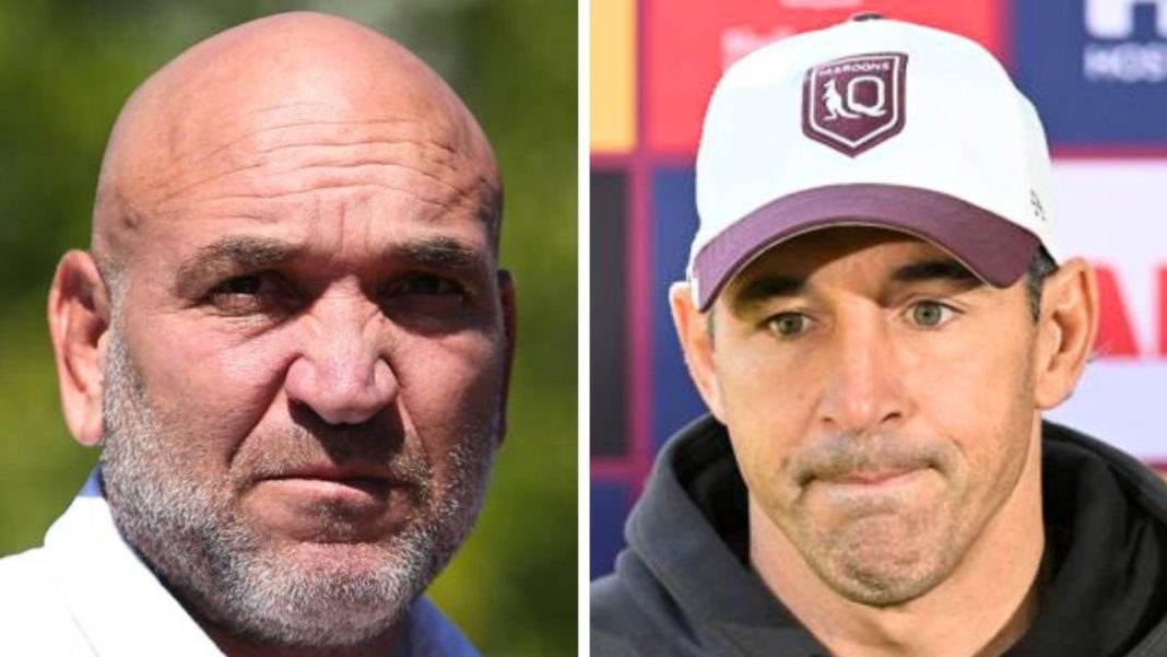 ‘Braver on the mic than a player’: QLD great’s cheeky sledge back after Slater ‘grub’ attack