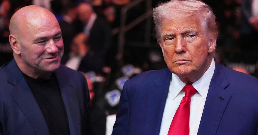 Trump says he'll host a UFC fight on White House grounds next year